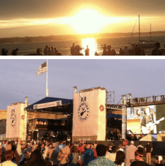 Sunset and Stage 2013